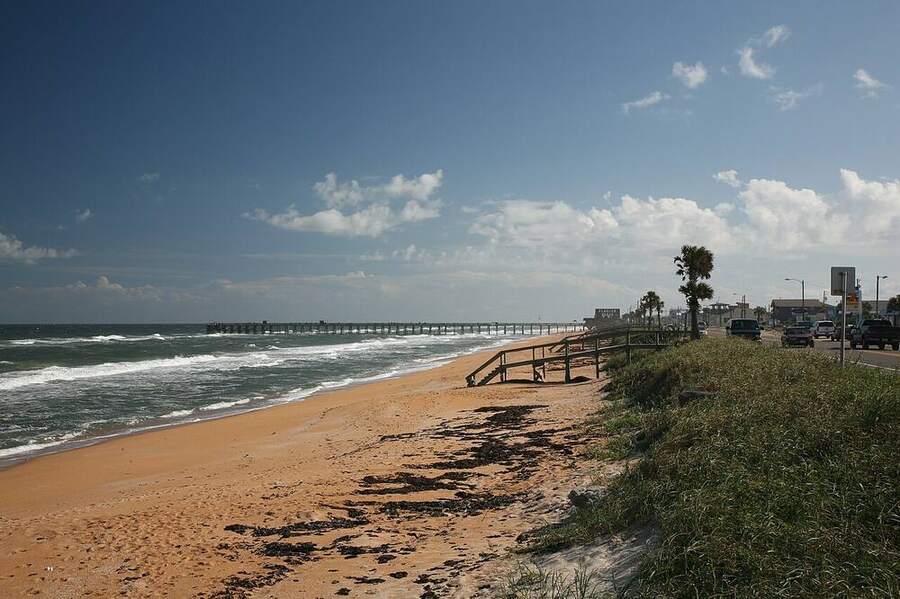 Flagler Beach near Palm Coast, Florida
