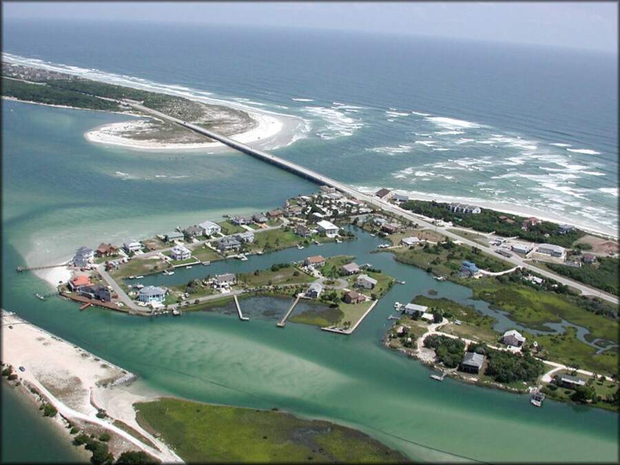 Matanzas Inlet near Palm Coast, Florida